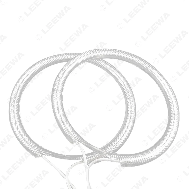 LEEWA 2x101 5 мм 2x112.5мм автомобильные CCFL глаза ангела свет гало кольца наборы для Mazda 3