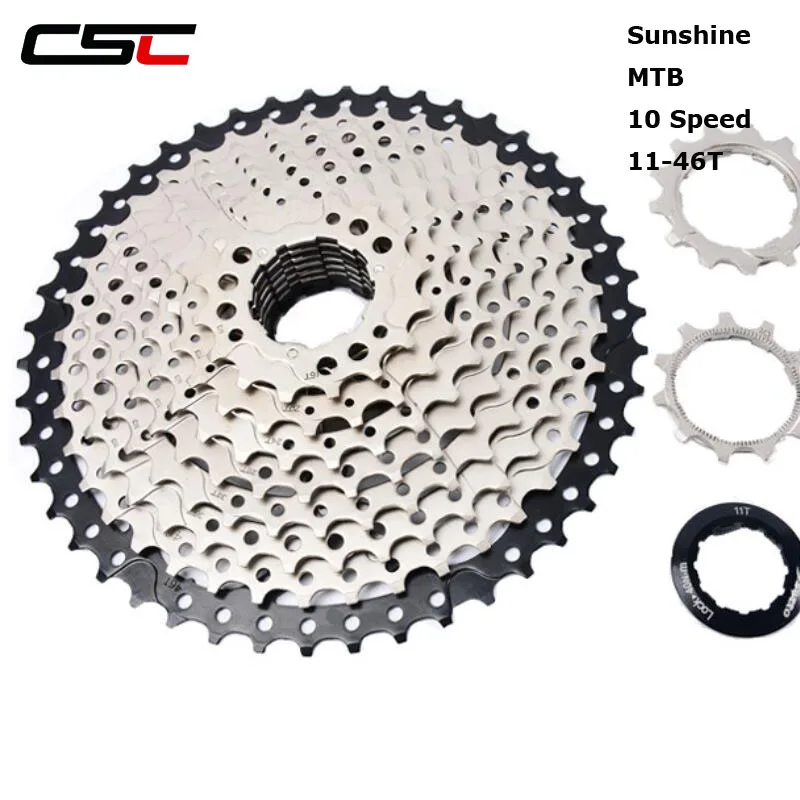 

CSC Sunshine 10 скоростей 10s 11-46T широкое соотношение маховик