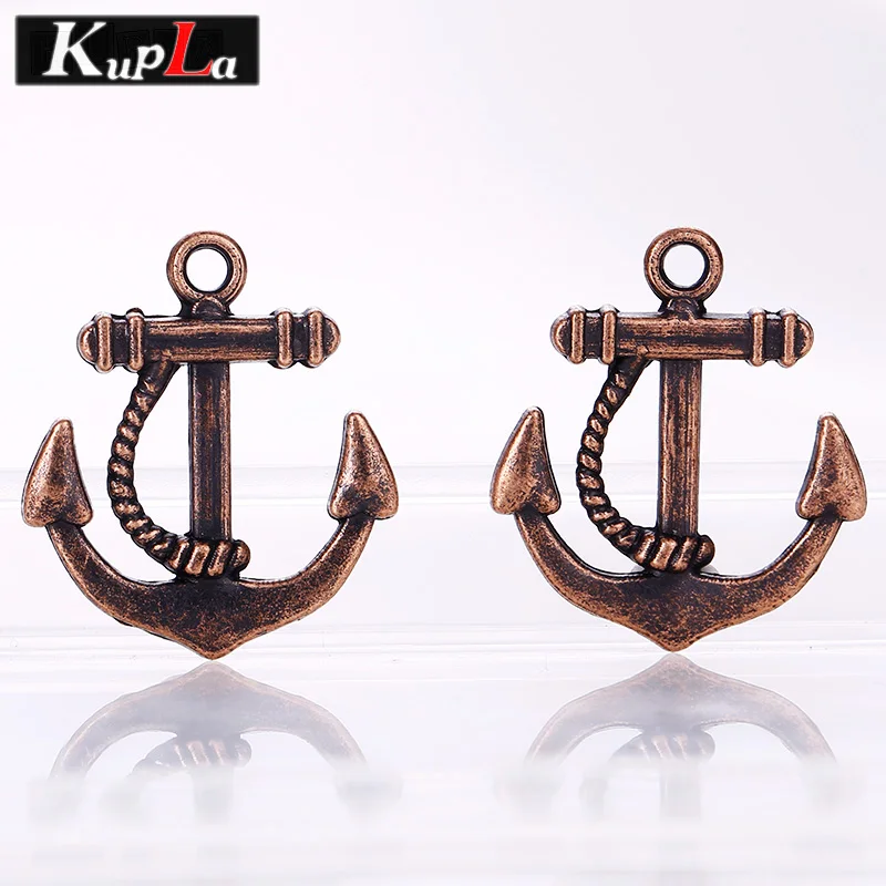 Винтажные металлические морские Подвески с якорем Сделай Сам ювелирные изделия