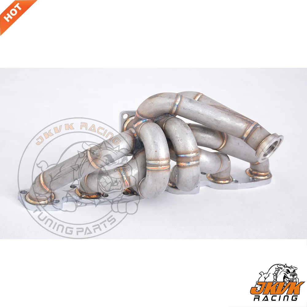 JKVK RACING 3,0 мм Паровая труба Rb26 RB26DET R32 R33 R34 одинаковая длина T4 Верхнее Крепление турбо коллектор 44 мм V band мусорный фланец
