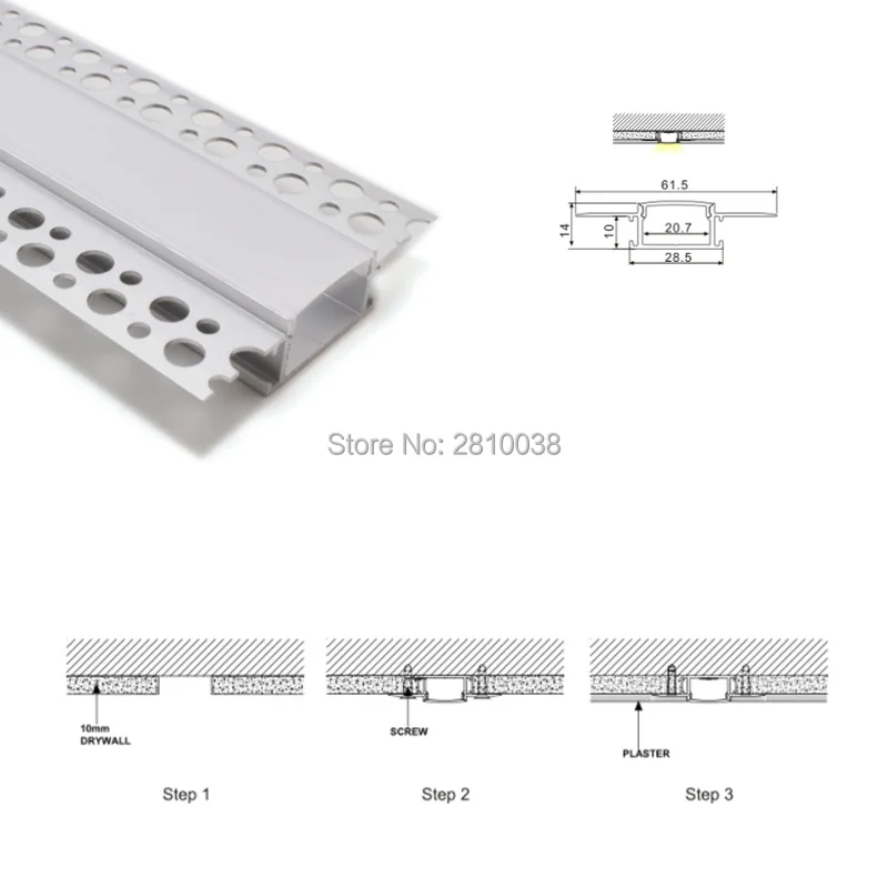 Наборы/партия Светодиодная лента с алюминиевым профилем 15 х1 м|profile led strip|aluminum profile