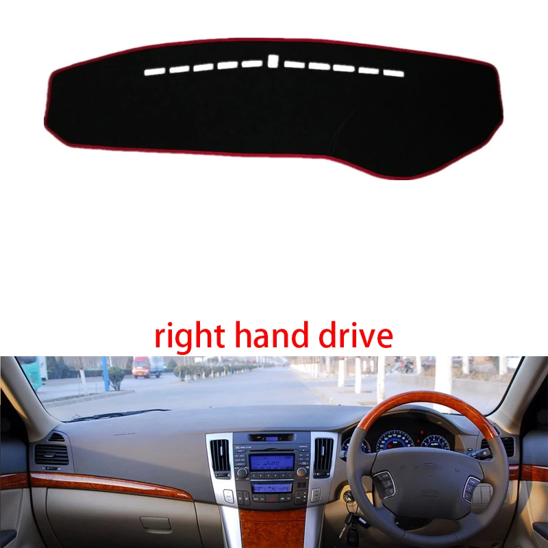 Коврик для приборной панели автомобиля HYUNDAI sonata NF NFC 2009 правый коврик чехлы
