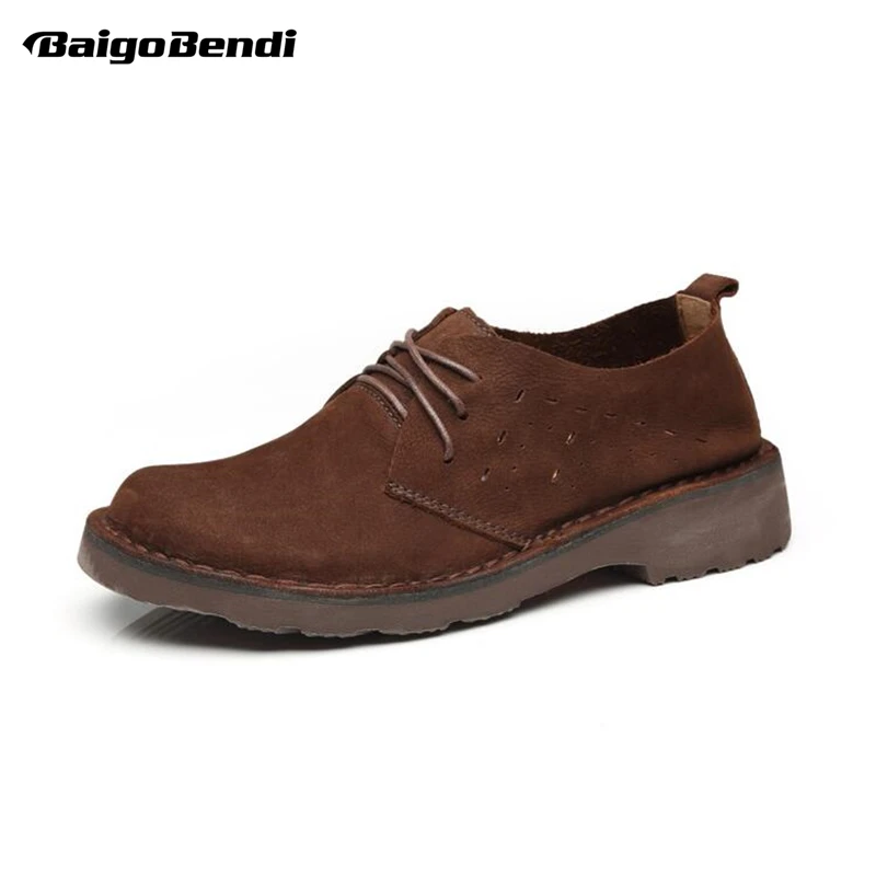 BAIGOBENDI/Новые мужские туфли на шнуровке Мужские рабочие и безопасные оксфорды в