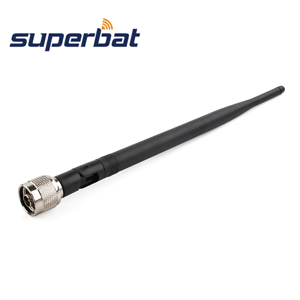 Усилитель резиновой всенаправленной антенны Superbat 258 мм 7dBi WLAN 2 4 ГГц Wi Fi антенна N