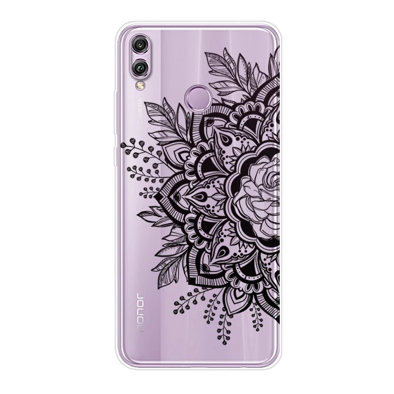 For Huawei Honor 8X 6.5 Inch Phone Cover Case Soft Tpu Protective Printed Funda JSN-AL00 |