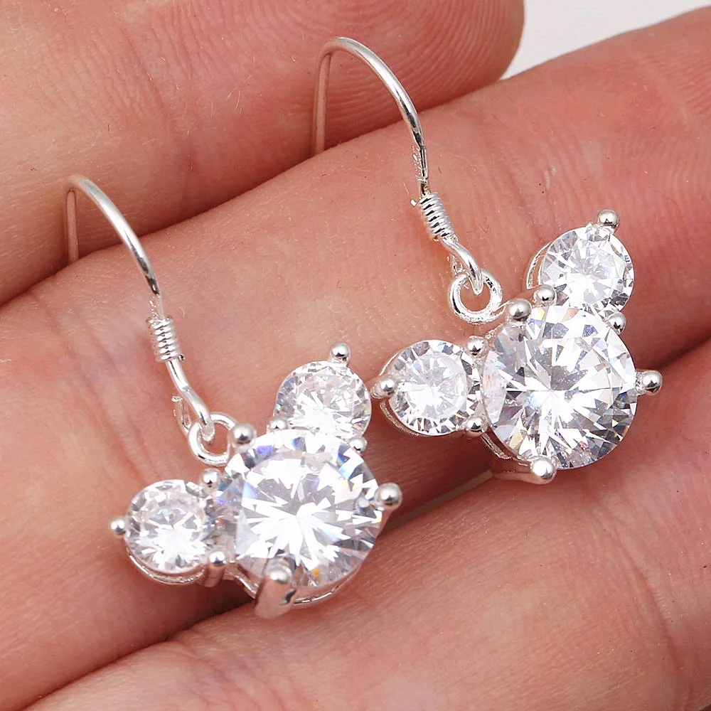 Новые модные классические женские серьги с Микки Маусом из мультфильма мини мышь