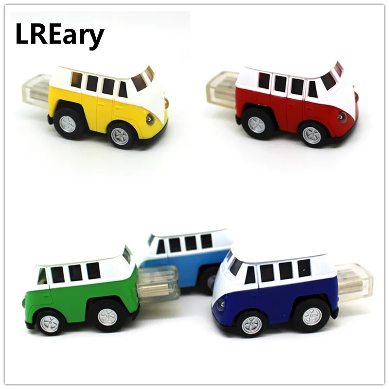 Милая модель автомобиля T1 RV транспортер автобусная ручка привод мини-грузовик