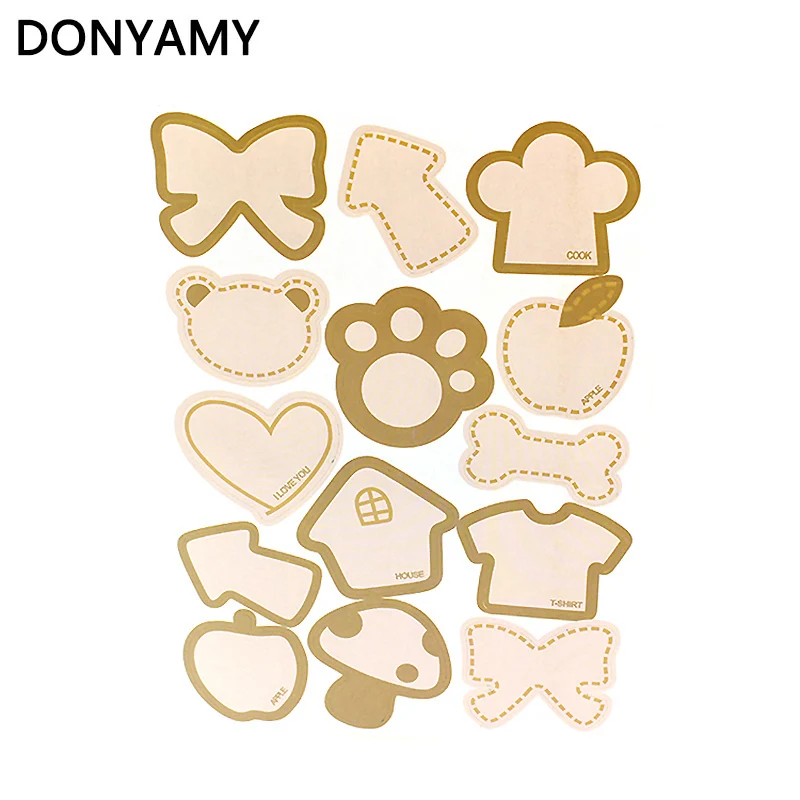 140 шт. пустые наклейки для рукоделия печенья торта подарка детской вечеринки|pcs