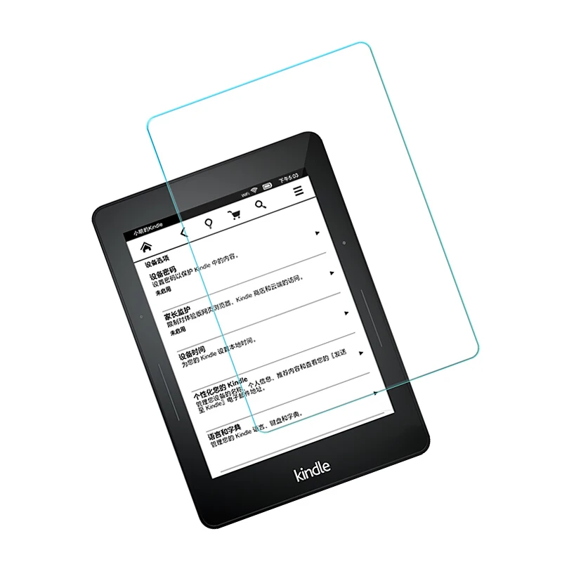 2.5D полное покрытие планшета LCD закаленное стекло для Amazon Kindle Voyage 6 0 дюймов Супер
