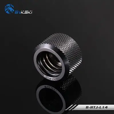 Bykski B-HTJ-L14, OD14mm жесткие трубки фитинги, G1/4 адаптеры для OD14mm жесткие трубки - Цвет лезвия: Gun