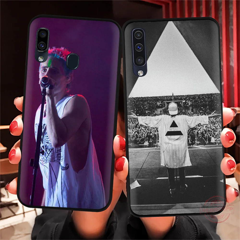 WEBBEDEPP 30 seconds of Mars мягкий чехол для телефона с изображением цветов Samsung A10S A6 7 8 9 A10 20