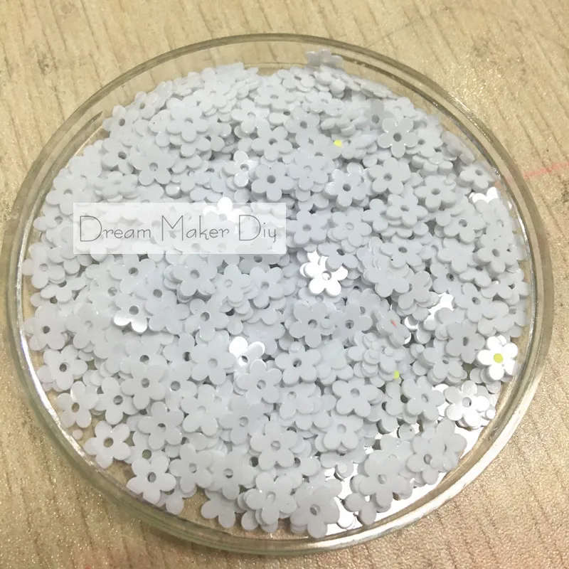 50 г (3000 шт) 6 мм цветок Форма Свободные блесток блестки шитье Свадебное Ремесло