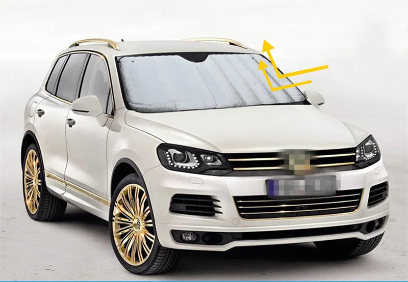 1 шт. складной универсальный автомобильный оконный экран передний козырек тепловой чехол передний задний блок лобовое стекло Солнцезащитный козырек светоотражающий солнцезащитный козырек
