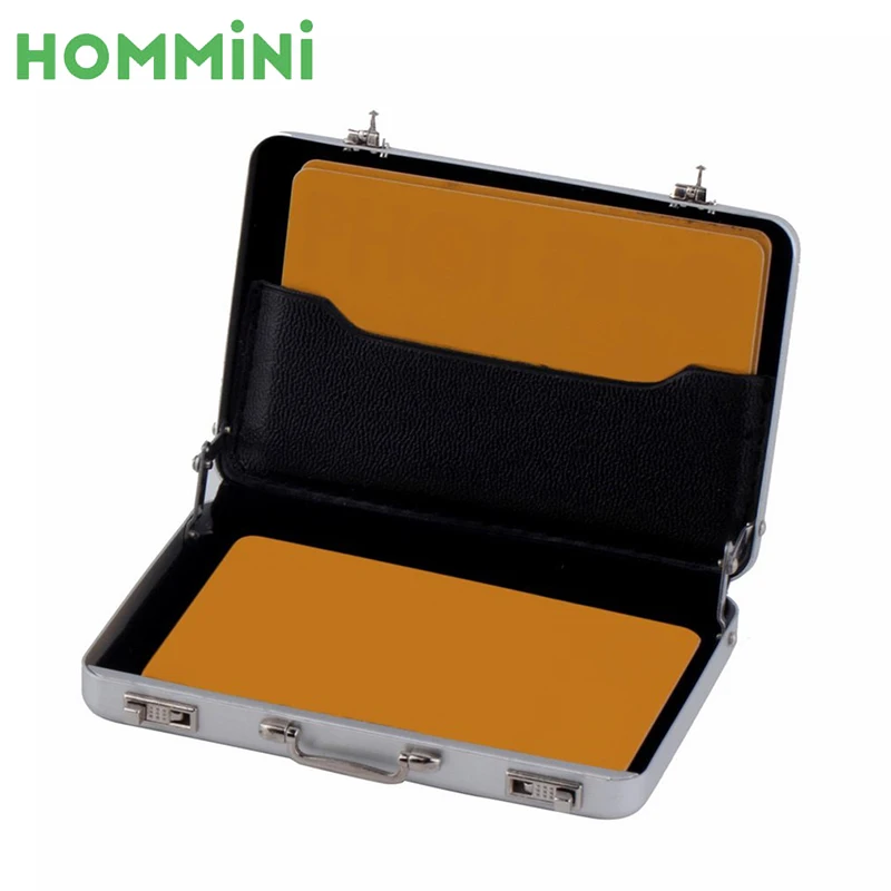 1 шт. красивые алюминиевый портфель дипломат Бизнес кредитной карты держатель