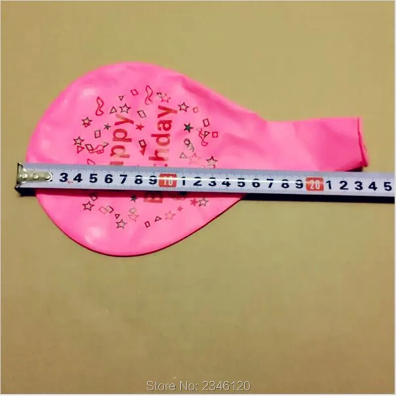 Большие латексные круглые шарики 27 дюймов Разноцветные 10 шт. с принтом Свадебные