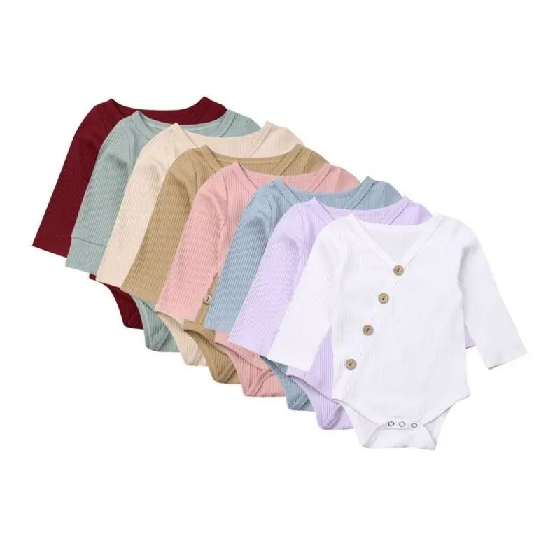 

PUDCOCO Newborn Baby Boy Girl Cotton Casual Bodysuit Sunsuit Summer Kids Outfit Set Child Clothes 0-24M