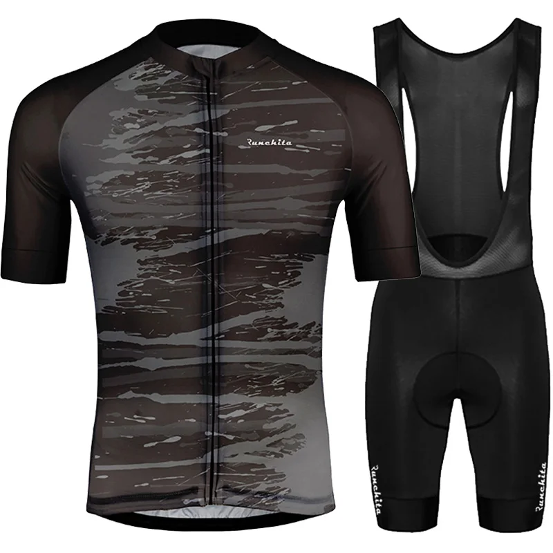 Веломайка Radtrikot herren с коротким рукавом комплект из джерси и шорт для езды на