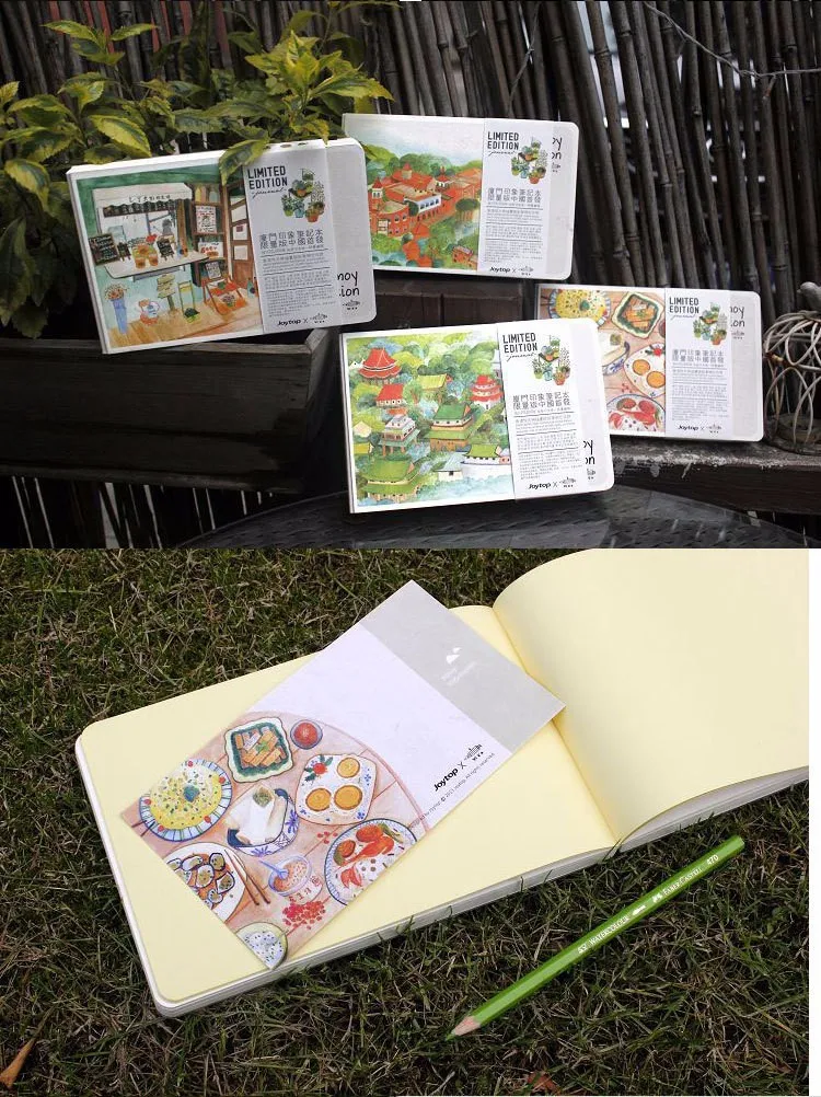 Пекин дали Юньнань Тибет Чэнду креативный блокнот Sketchbook ретро ручная роспись креативный блокнот Bloc de dibujo