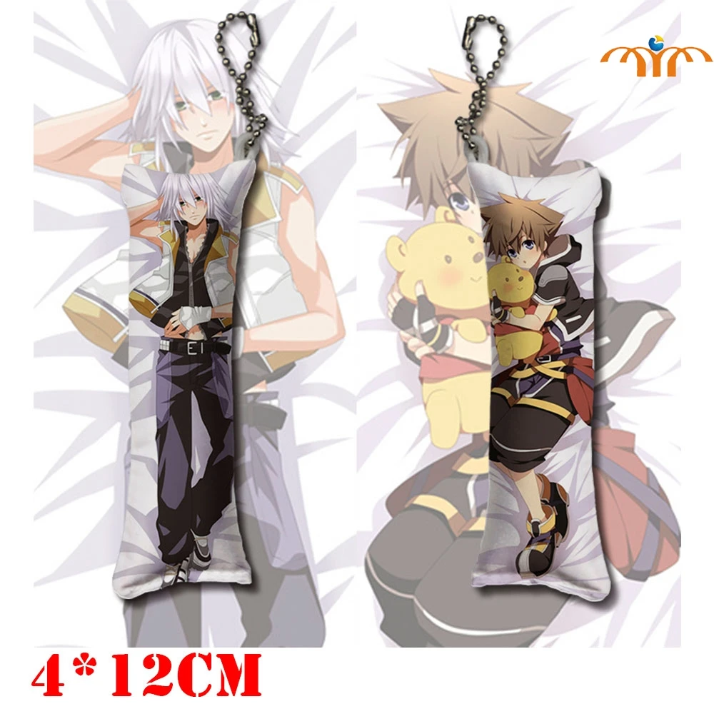 Giancomics 12 см мини Dakimakura Королевство сердце брелок Sora фигура двухсторонняя подвеска