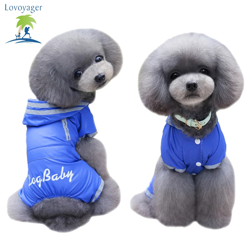 

Waterproof Reflective Pet Clothes Hoodies Dog Rain Coat Puppy Sport Windbreaker Jacket Outfit Raincoat Chihuahua Clothes