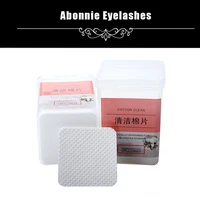 abonnie eyelash glue wipe 180pcs grafting eyelash glue to remove clean cotton pad removal eyelashes glue wipe
