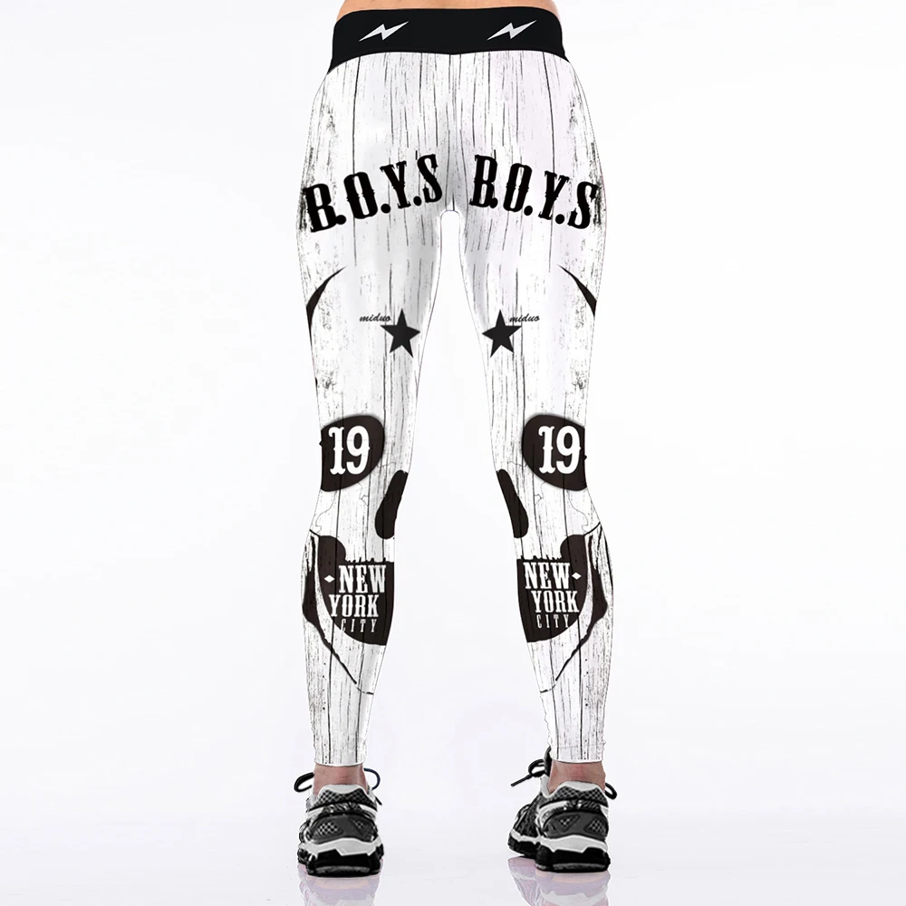 Anti-Samely High Waist pants Fashion Women 3D print Skeleton match Sexy comfortable fitness silm wholesale Free ship | Женская одежда