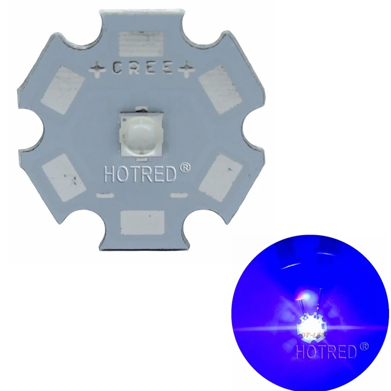 1 шт. Cree Xlamp XP G3 серии XPG3 светодиодный чипы s диод Королевский синий H27 440 445nm