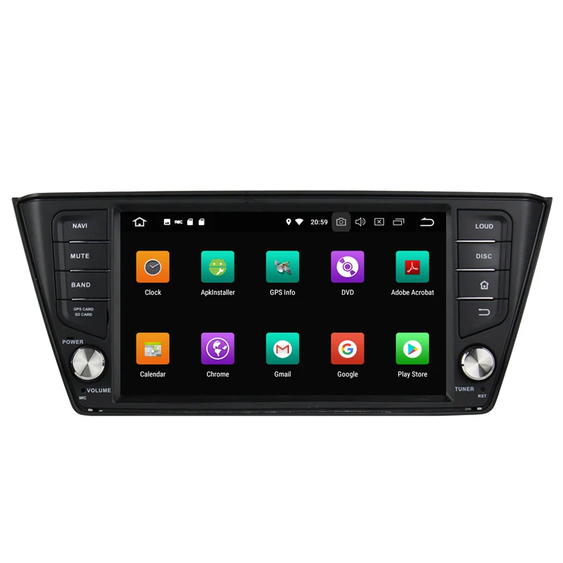 NaviTopia 4G ram 64G rom 8 Core Автомобильный gps навигация для Skoda Fabia 2015 2016 2017 автомобильный