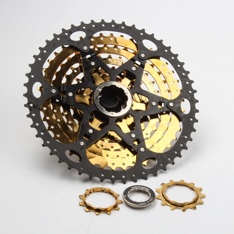 RACEWORK год 10 скорость 11 скорость 12 скоростная кассета 11-52 T MTB кассета 12 скорость для горного велосипеда, шоссейного велосипеда, MTB, BMX