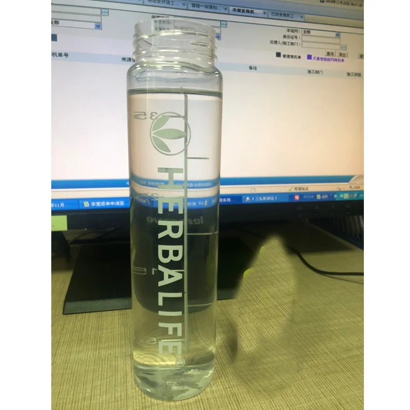 Новое прибытие 3 цвета Розовый Зеленый 420 мл добавки herbalife Спортивная походная