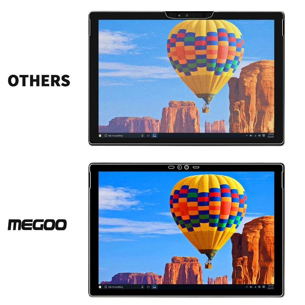 MEGOO Surface Book 2 закаленное стекло для защиты экрана совместимое с Microsoft Book/Book 13 5/15