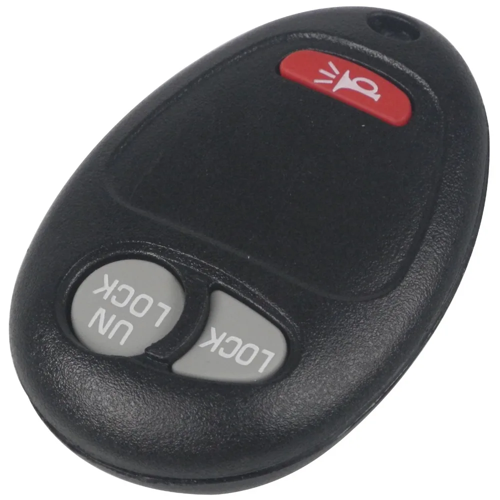 jingyuqin 3 Buttons Blank Remote 2 + 1 Panic Car Key Shell Case Cover For Buick Hummer H3 GMC Chevrolet Colorado Isuzu | Автомобили и