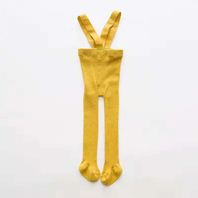 Pantimedias para beb&eacute; de 0 a 24M, ropa de algod&oacute;n para reci&eacute;n nacido, pantalones de cintura alta con cintur&oacute;n cruzado, Leggings para beb&eacute;, ni&ntilde;os y ni&ntilde;as-5