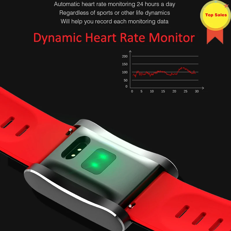 Оригинальные заводские Смарт-часы smartband умный браслет мужской с цветным экраном 1