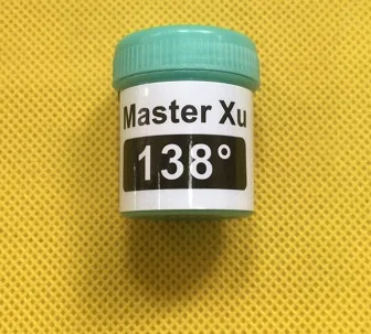 Паяльная паста 138 градусов Master xu паяльная с низкой температурой для ремонта iPhone X