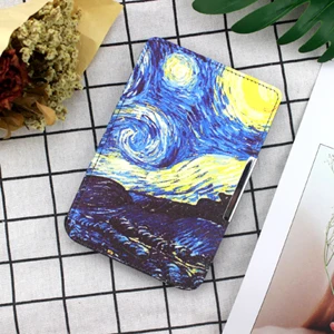 Шелкография Обложка книги чехол для Pocketbook basic touch lux 2 3 614/624/626 плюс читалка 6 ''чехол+ Защитная пленка для экрана - Цвет: 626 CB starry