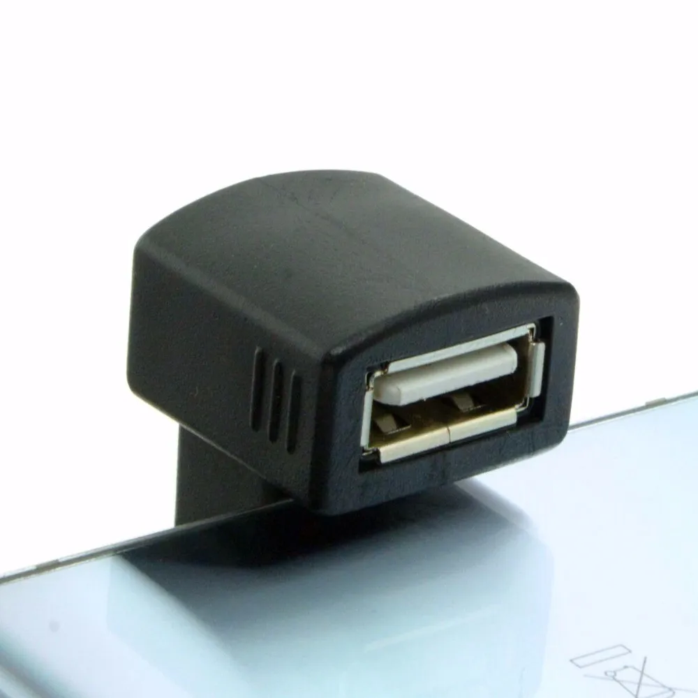 180 градусов вверх и вниз прямой угол V8 Micro USB OTG к 2 0 Женский удлинитель адаптера