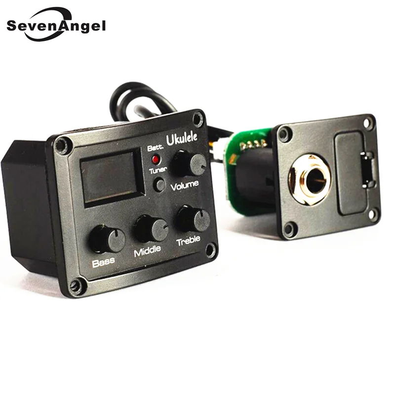 Высококачественное укулеле SevenAngel 3 полосный эквалайзер Усилитель