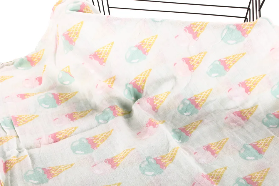 S57-muslin swaddle Elinfant муслиновое детское Пеленальное Одеяло для новорожденных, вискозное стрейчевое вязаное обертывание, гамак, пеленание, обивка, обёрточная бумага, банное полотенце - Цвет: S57-muslin swaddle