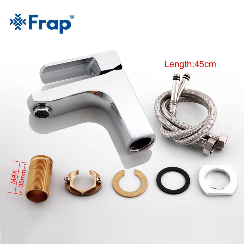 Frap 1 комплект латунный корпус смеситель для раковины в ванной комнате душа