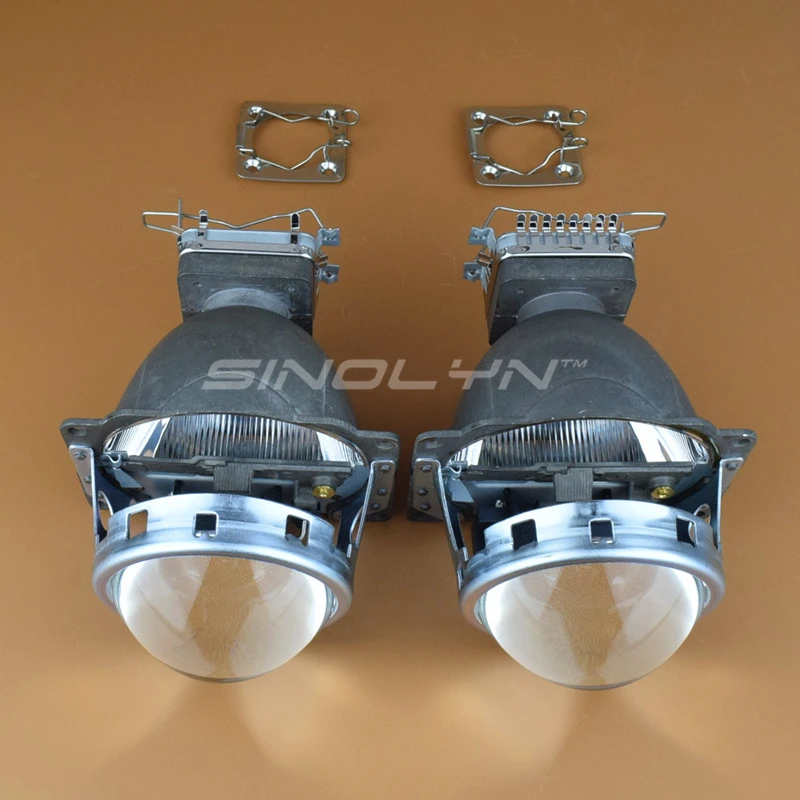 SINOLYN HID Bi xenon 3,0 дюйма объектив проектора комплект модифицированных объективов, используйте D1S D2S D2H D3S D4S лампы для автомобиля стайлинг фары