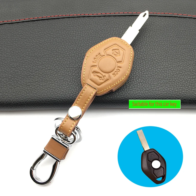 Чехол для автомобильного ключа чехол BMW X3 X5 Z3 Z4 3 5 7 серии E38 E39 E46 E83 E53 E60 / E63 61/64 E85 E86 M5