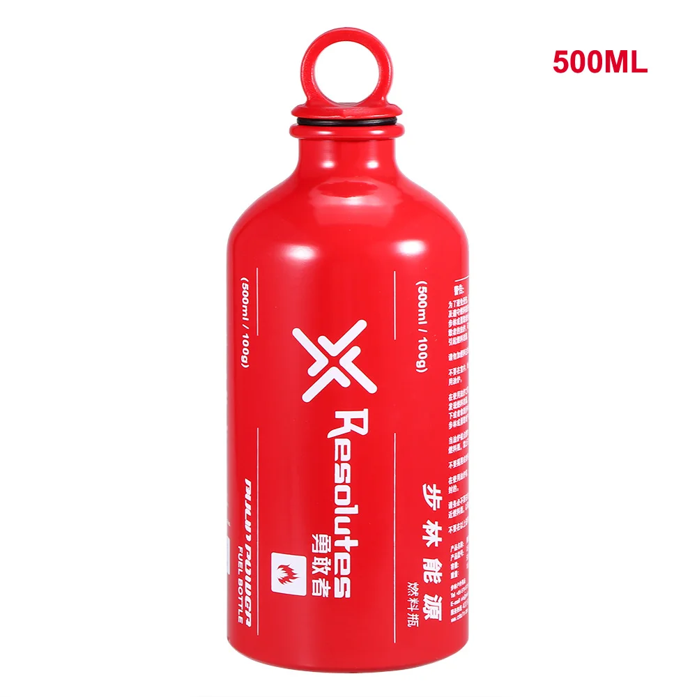 500ml Бутылка для топлива на открытом воздухе для кемпинга, бутылка для хранения алкоголя, бензина, керосина, бутылка для хранения топлива, пустая бутылка 500 мл/750 мл/1000 мл/1500 мл - Цвет: 500ml