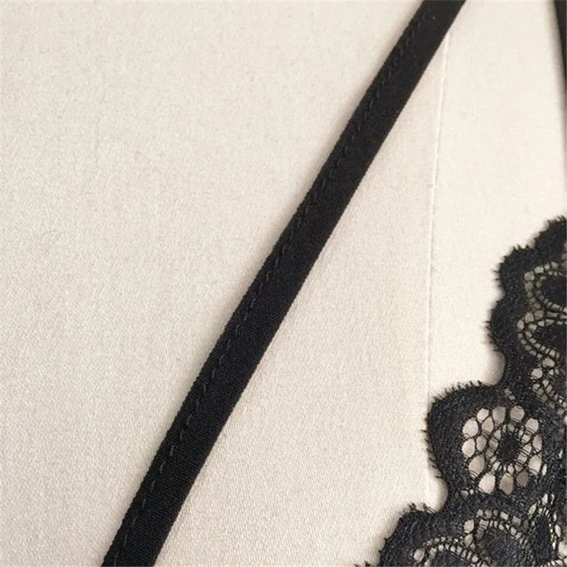 Пикантные прозрачные неприкрытая косточек белые бюстгальтеры Mesh fringe черного