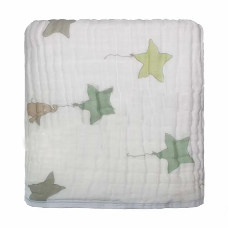 Бесплатная доставка 8-слойный конверт из муслина для новорожденных детские