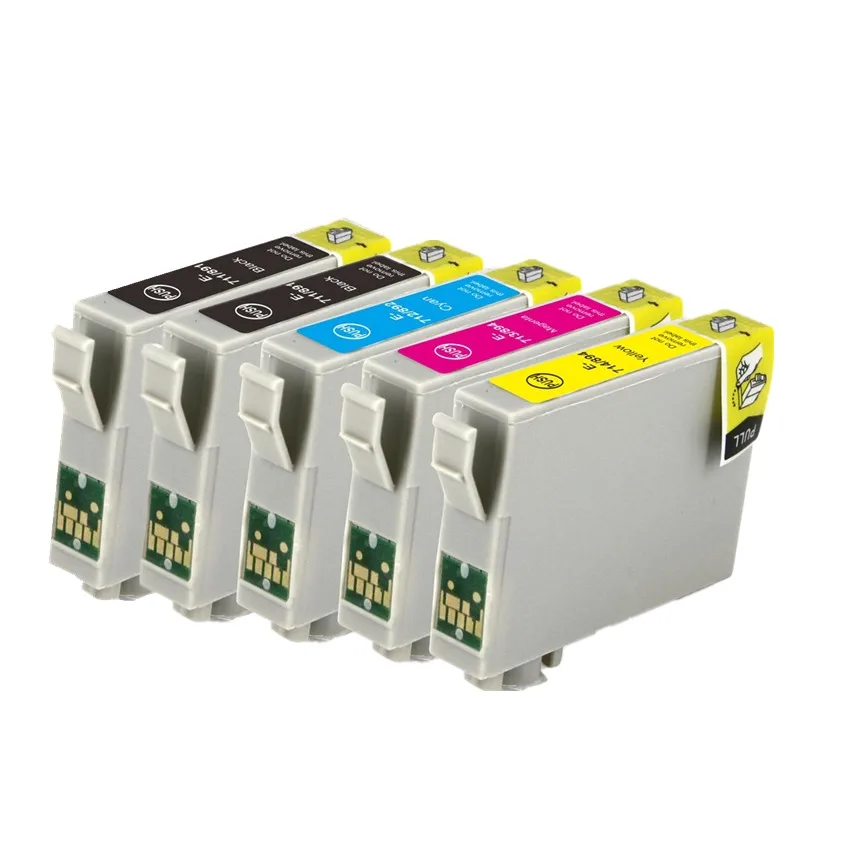 T0711 71 совместимый чернильный картридж для EPSON Stylus DX7400 DX7450 DX8400 DX8450 DX9400F S20 S21 SX100 SX110