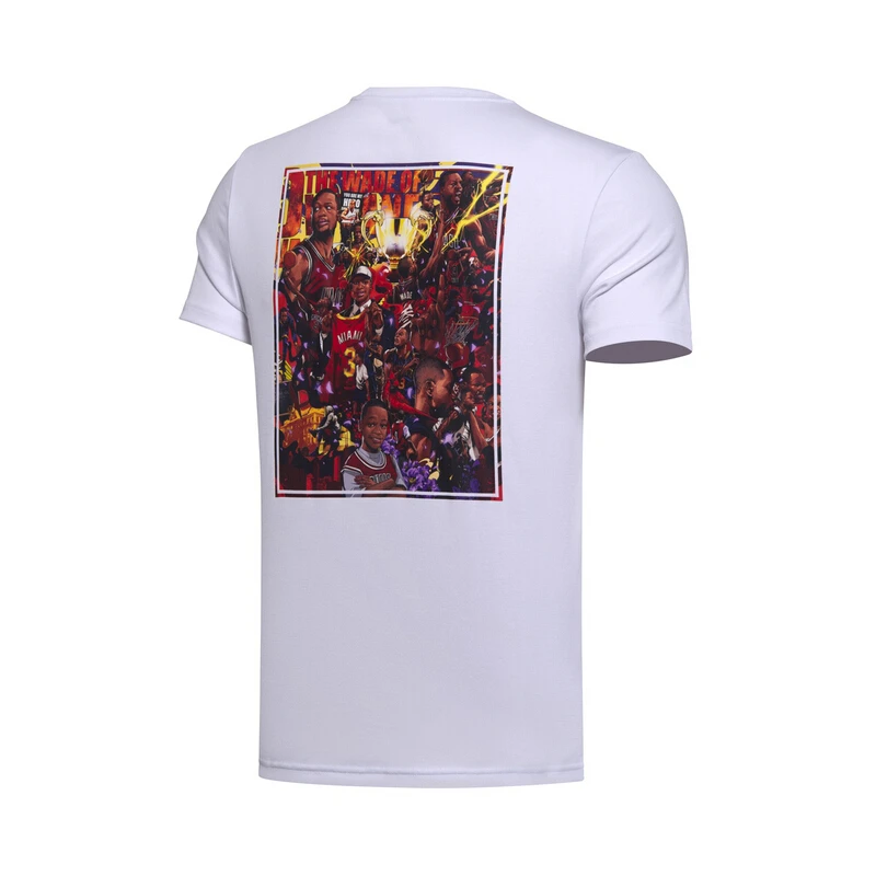 (Код Break) Li Ning мужские баскетбольные майки из 100% хлопка дышащая удобная футболка с