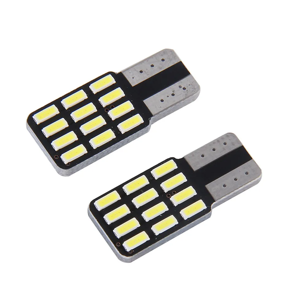 4 X Canbus безошибочный Белый T10 5 SMD 5050 W5W Светодиодная лампа для авто светильник Led