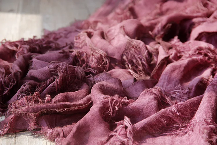 Высококачественный жаккардовый шарф из мягкой ткани с наполнителем для