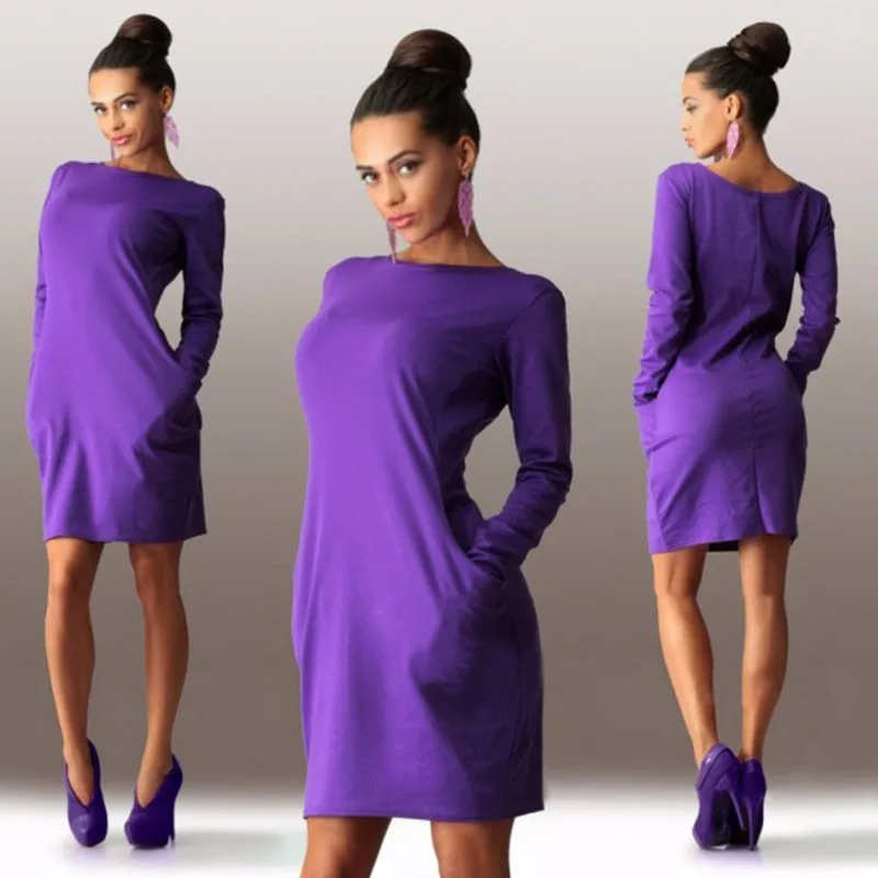 Большая скидка Весна лето женщины Одеваются Леди одежда для платья Карман Платья